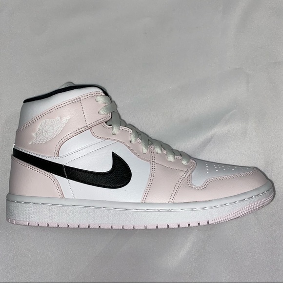 Jordan Shoes - Nike Air Jordan 1 Mid Women’s Barely Rose 9.5W New